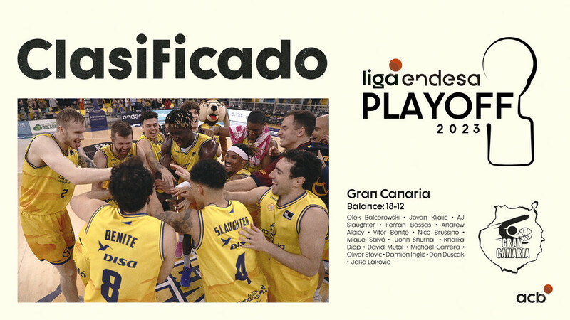 El Gran Canaria, 7º equipo de Playoff