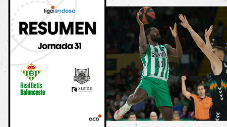 Resumen Real Betis Baloncesto 86 - Surne Bilbao Basket 78 (J31)