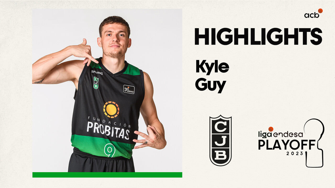 Kyle Guy, modo fuego desde el triple en la primera mitad