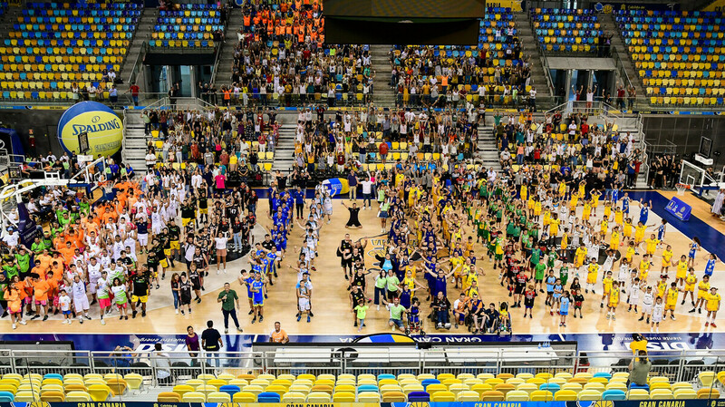 Histórica jornada de ‘Baloncesto sin límites’ en el Gran Canaria Arena