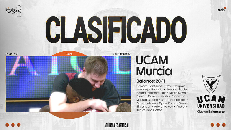 UCAM Murcia, se convierte en equipo de Playoff
