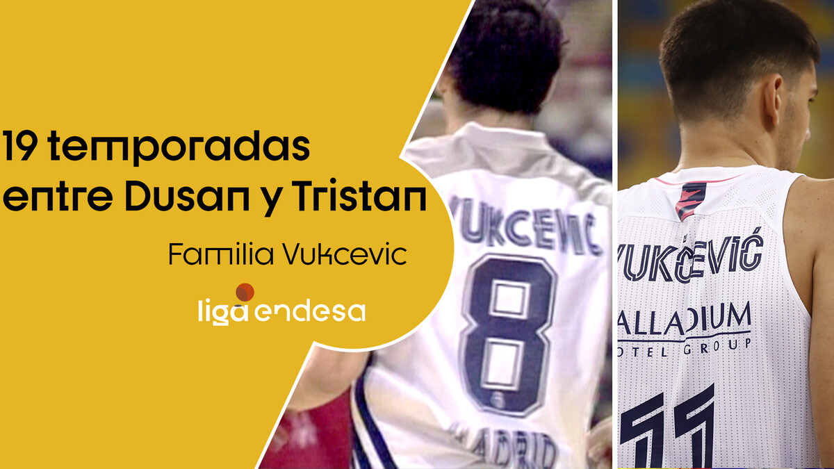 La saga Vukcevic: 19 temporadas entre Dusan y Tristan