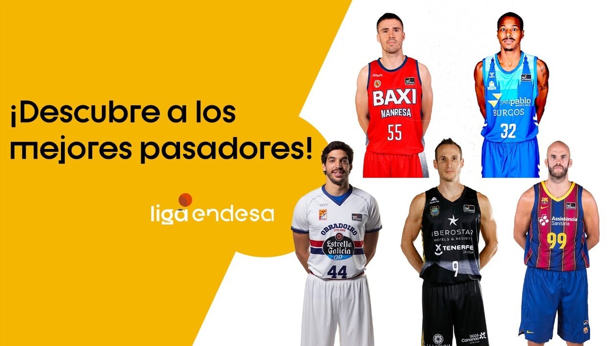 ¡Descubre a los mejores asistentes de la Liga Endesa!