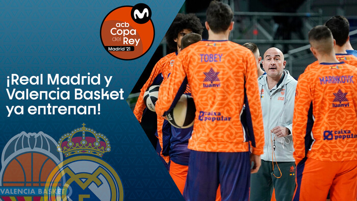Real Madrid y Valencia Basket ya se entrenan