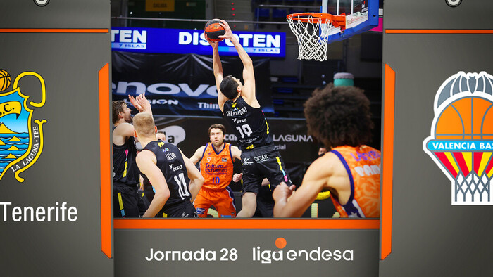 Resumen Lenovo Tenerife 90 - Valencia Basket 86 (J28)