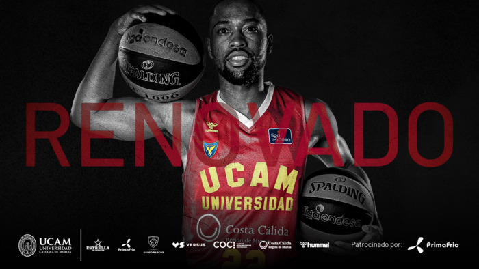 Isaiah Taylor renueva con el UCAM Murcia