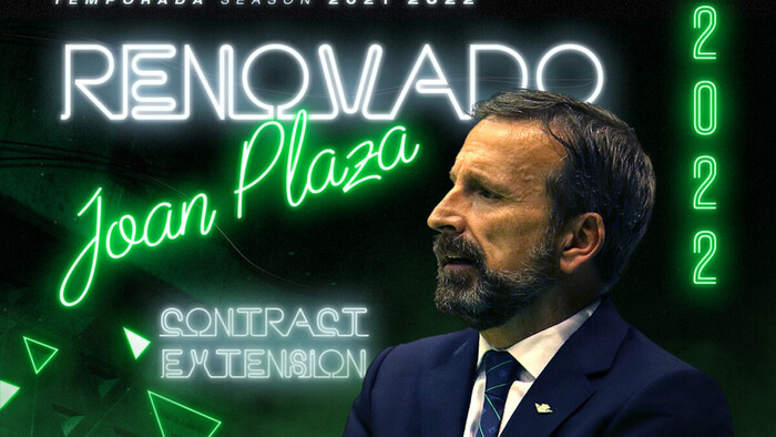 Joan Plaza continuará en el Coosur Real Betis la temporada 2021-22