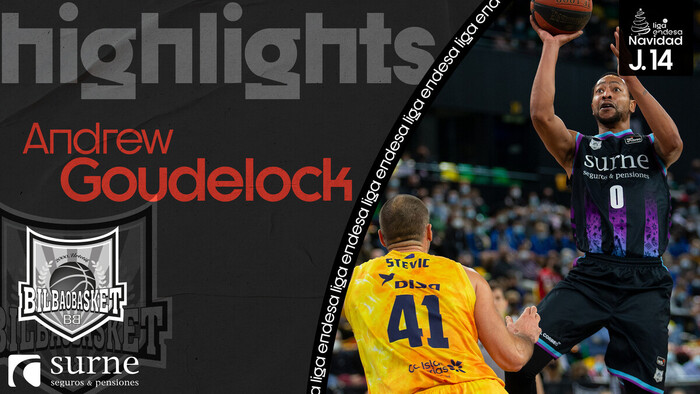 El regreso Goudelock da la victoria a Surne Bilbao Basket