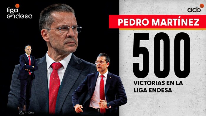 Pedro Martínez alcanza las 500 victorias en Liga Endesa