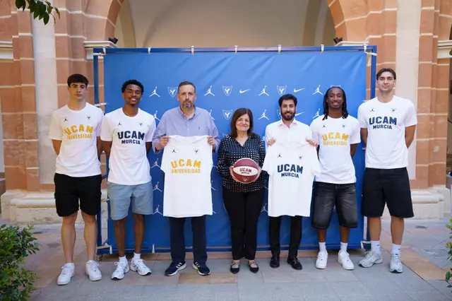 UCAM Murcia: Primer club de España en vestir Jordan