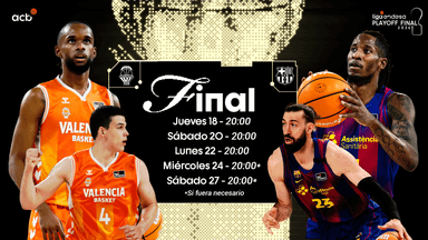 Diseño horarios Playoff Final 2026