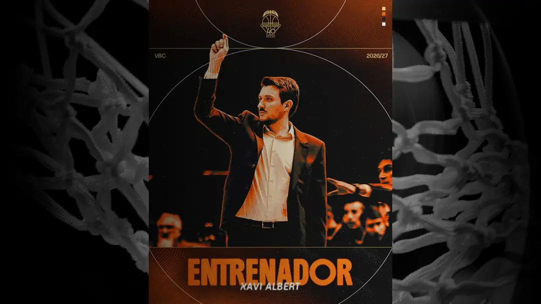 Xavi Albert asume el reto de ser el entrenador jefe de Valencia Basket