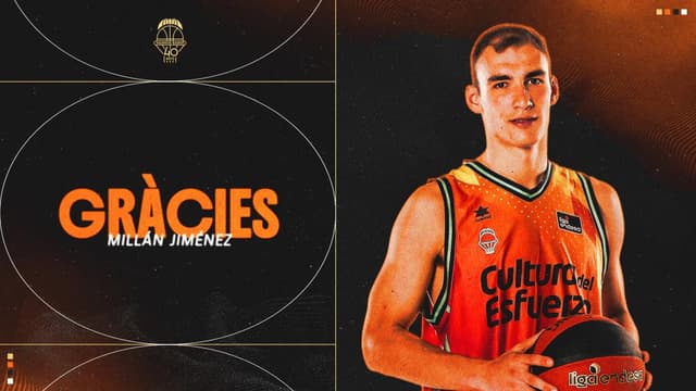 Millán Jiménez se desvincula de Valencia Basket
