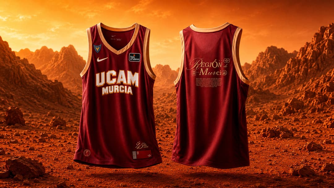 Nueva equipación del UCAM Murcia