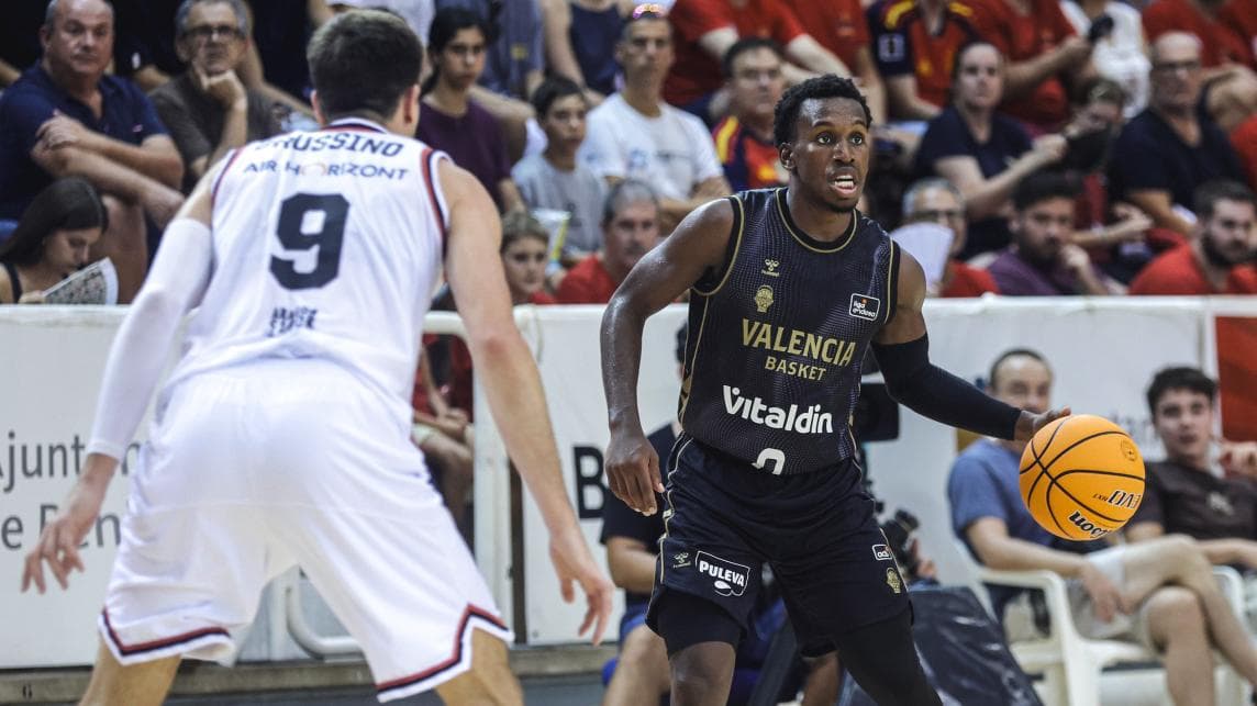 TJ Shorts dirige el ataque de Valencia Basket