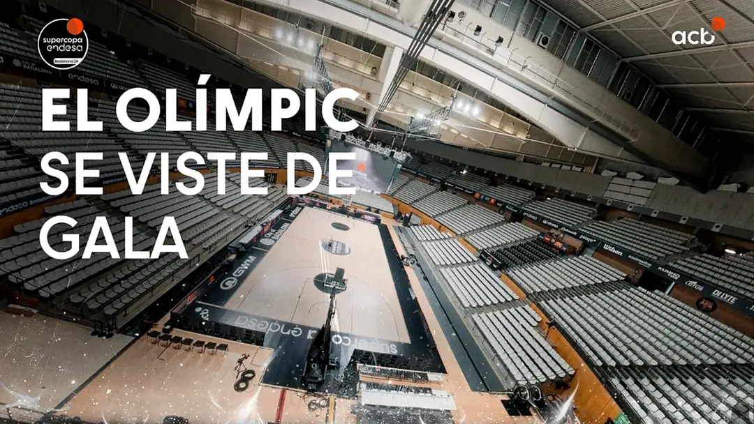 El Olímpic a vista de dron