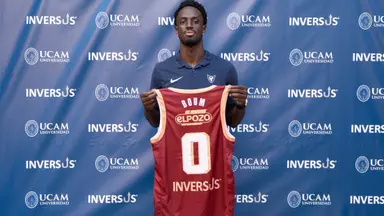 Souley Boum, presentado con UCAM Murcia
