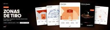 Diseño a modo informativo sobre las nuevas zonas de tiro de acb.com