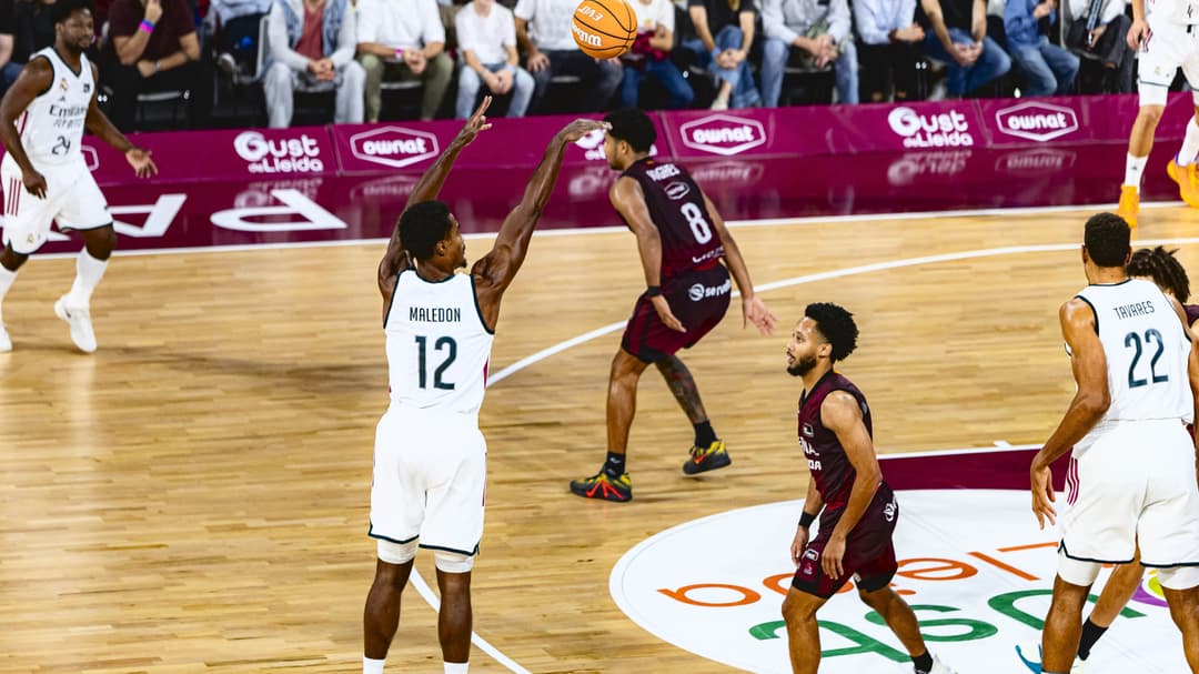 El Real Madrid bate el récord histórico de triples acb