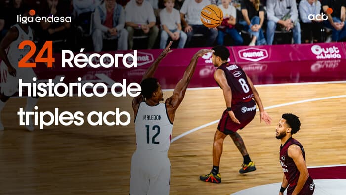 El Real Madrid bate el récord histórico de triples acb