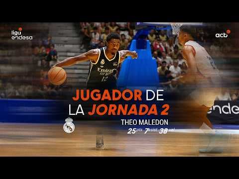 Theo Maledon, Jugador de la Jornada 2