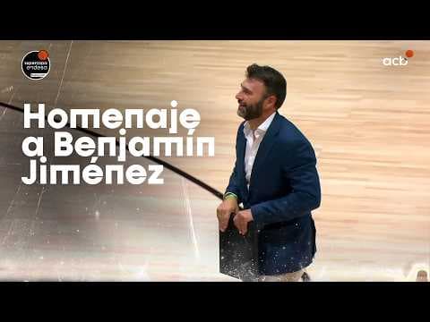 Benjamin Jiménez recibde un cálido homenaje
