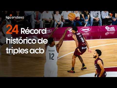 El Real Madrid bate el récord de triple de la competición