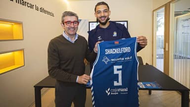 Jaden Shackelford, en su presentación