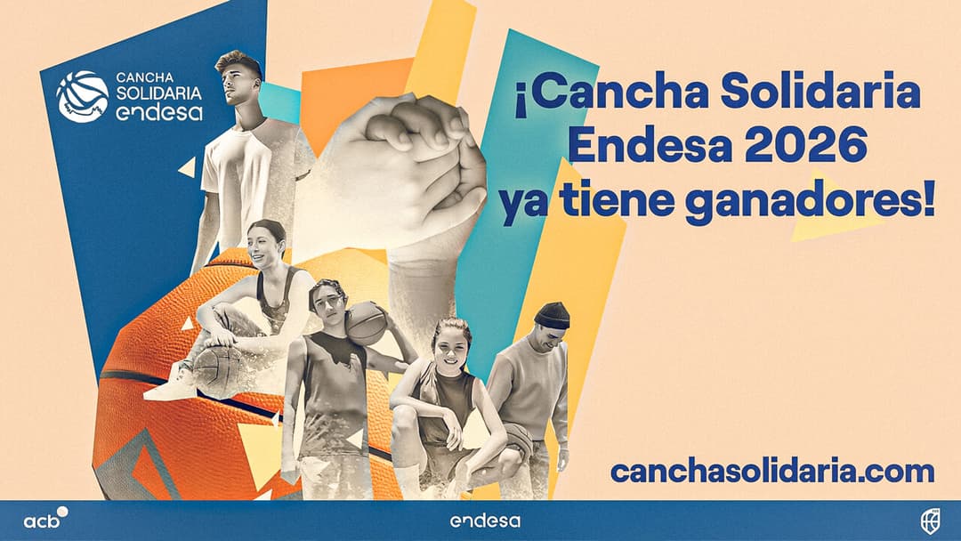 Cartel Cancha Solidaria Endesa