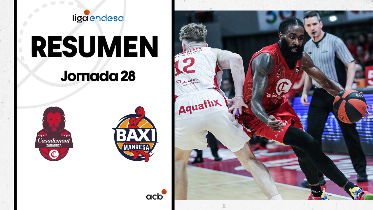 Resumen Casademont 99 - BAXI Man. 88 (J28)