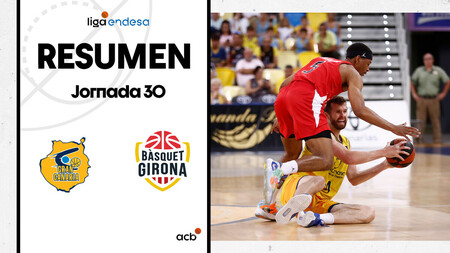 Resumen Gran Canaria 78 - Bàsquet Girona 73 (J30)