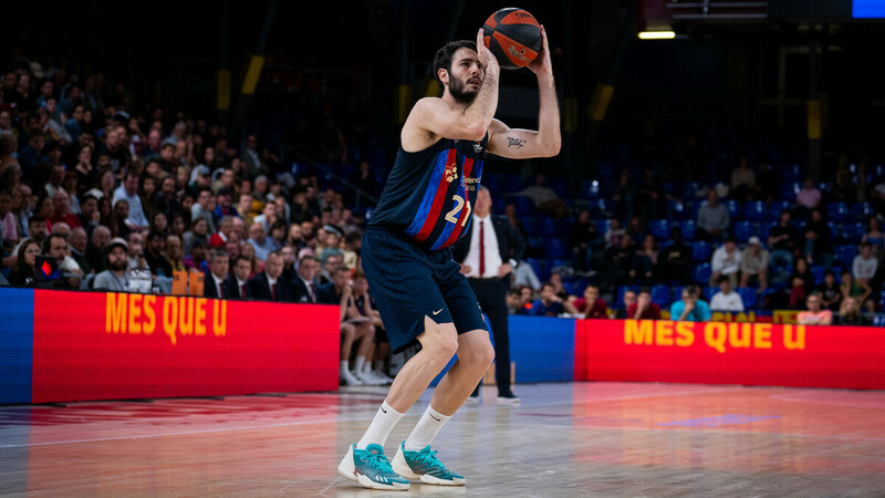 Álex Abrines ya es el cuarto máximo triplista del Barça en Liga Endesa