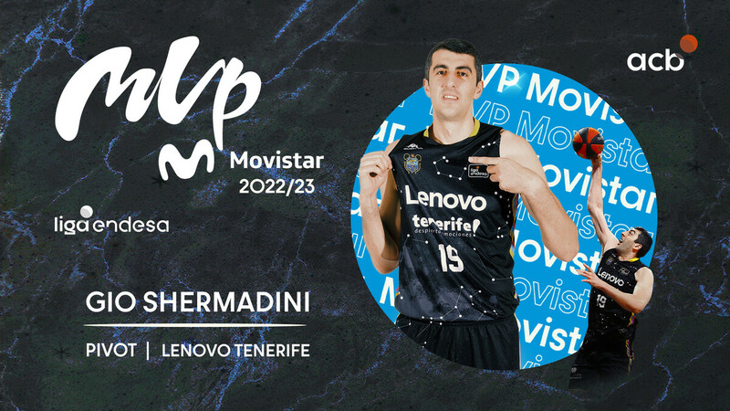 Shermadini. MVP Movistar de la 2022-23: "Es algo muy especial"