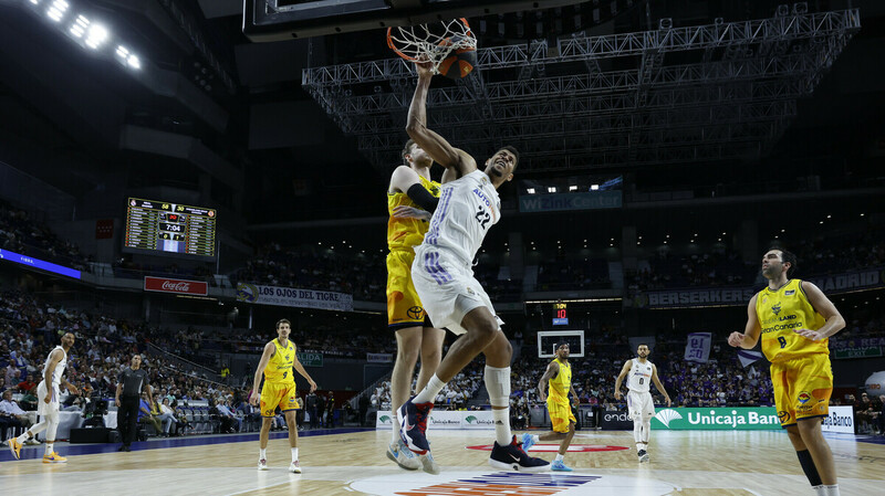 Edy Tavares entra en el Top3 de rebotes del Real Madrid