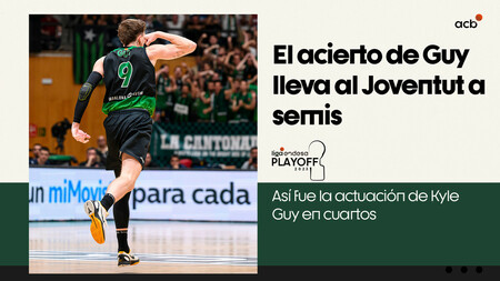 El acierto de Kyle Guy lleva a la Penya a las semis