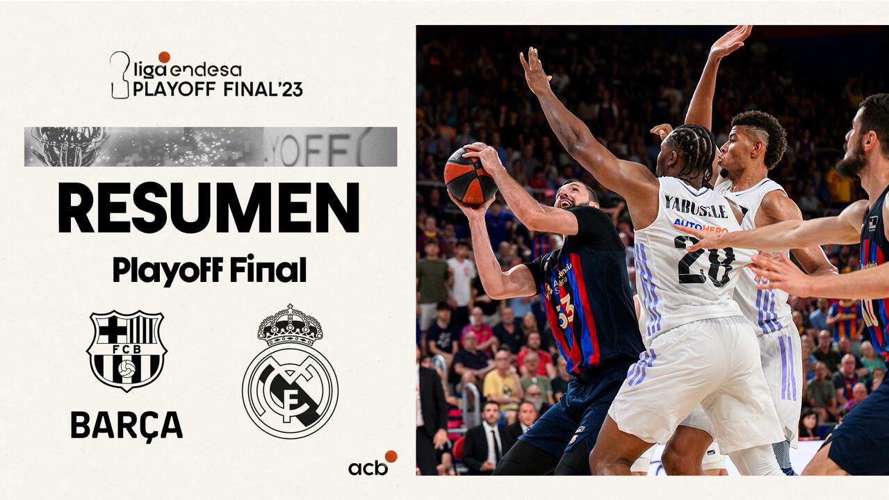 Resumen Barça 97 - Real Madrid 88 (J43)