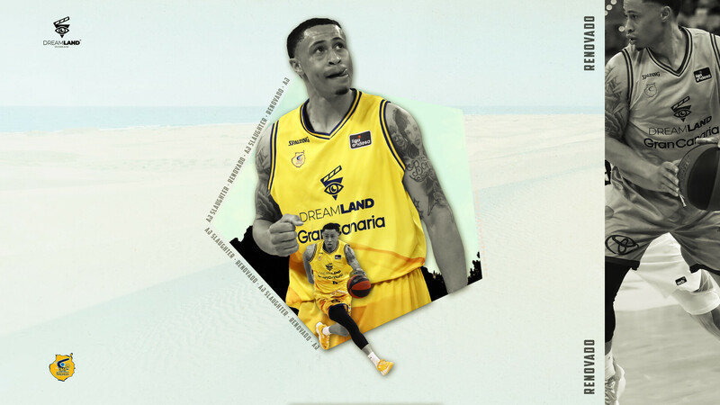 AJ Slaughter seguirá siendo jugador del Dreamland Gran Canaria