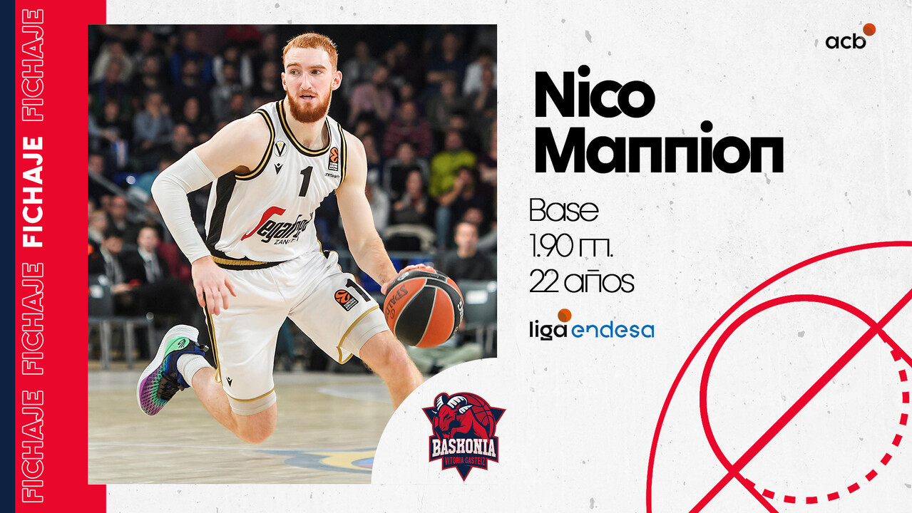 Así juega Nico Mannion, nuevo director de juego de Baskonia