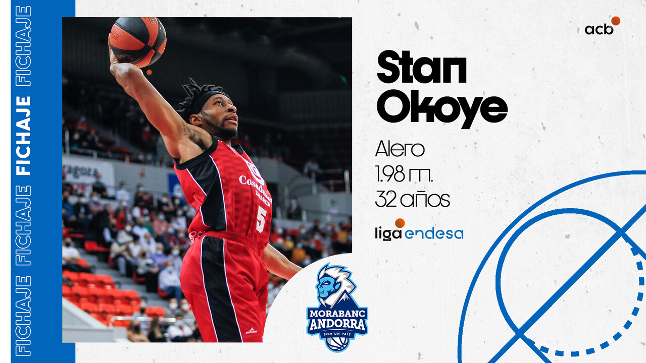 Stan Okoye, nuevo fichaje de MoraBanc Andorra