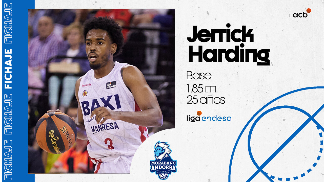 Jerrick Harding, una fuente de puntos para MoraBanc Andorra