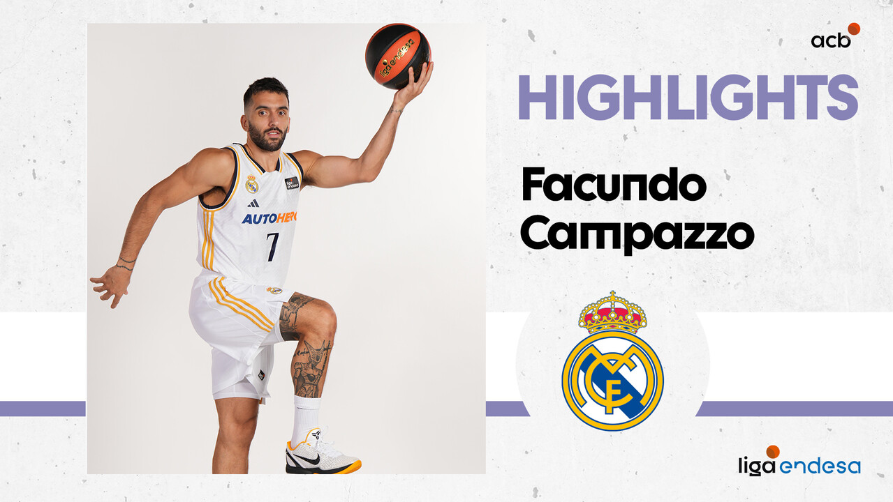 Facundo Campazzo domina al Casademont Zaragoza