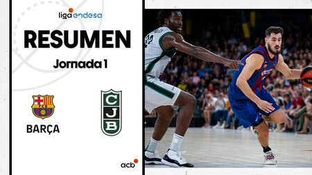 Resumen Barça 95 - Joventut Badalona 79 (J1)