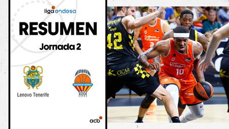 Lenovo Tenerife 86 - Valencia Basket 94 (J2)