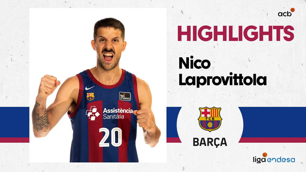 Nico Laprovittola lidera la victoria del Barça