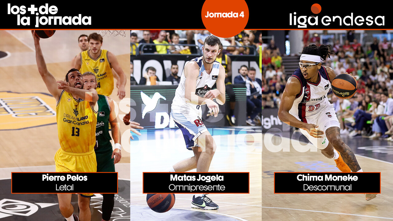 Los Más de la Jornada 4 de la Liga Endesa 2023-24