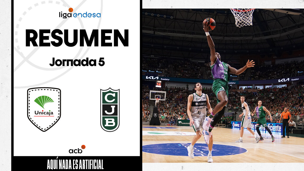 Resumen Unicaja 113 - Joventut Badalona 91 (J5)