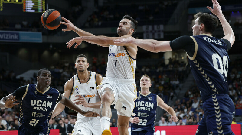 Real Madrid - UCAM Murcia, en cinco apuntes