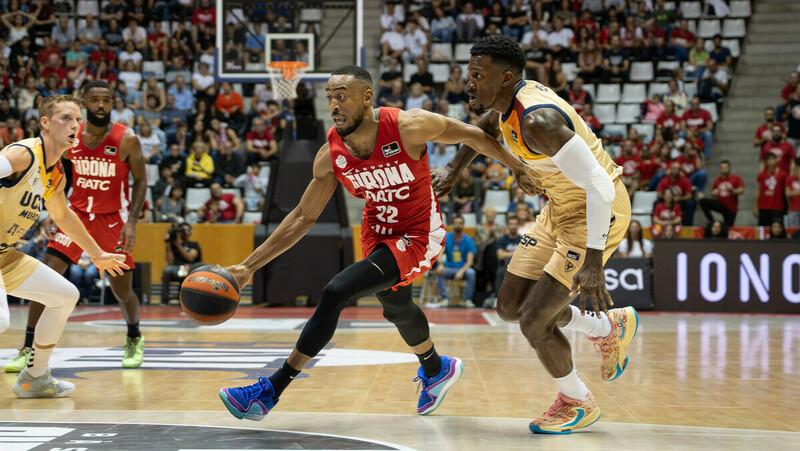 El Bàsquet Girona gana al UCAM Murcia bajo el liderazgo de Brown (82-76)