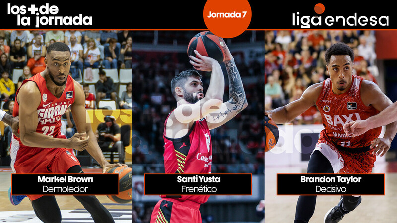 Los Más de la Jornada 7 de la Liga Endesa 2023-24