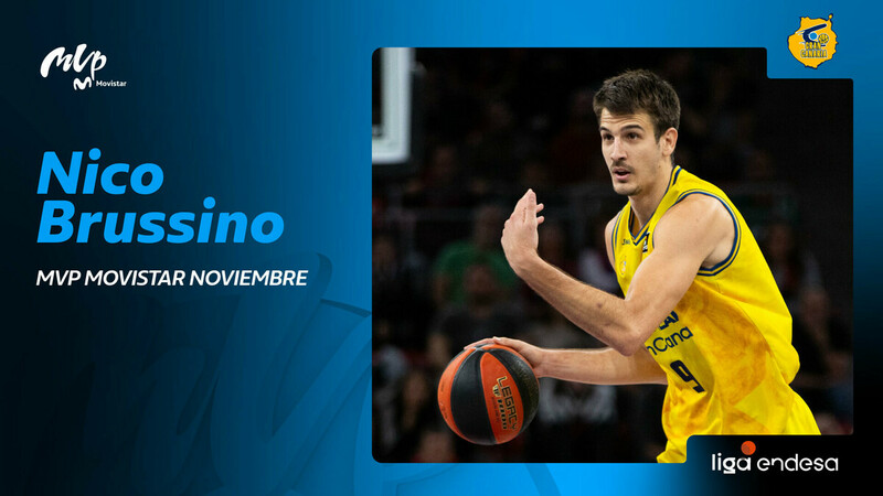 Brussino, MVP Movistar de noviembre
